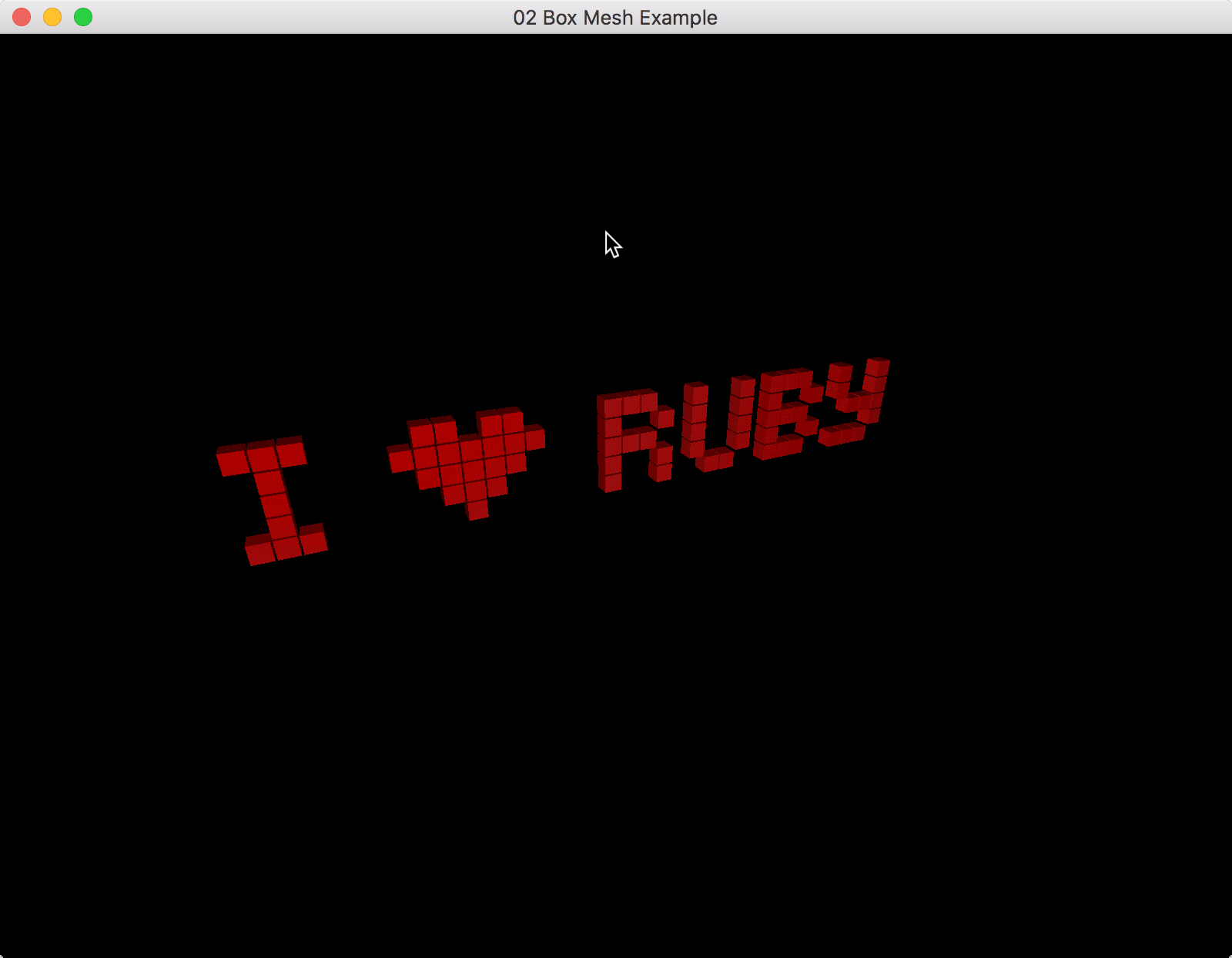 Mittsu i heart ruby